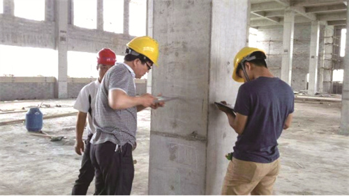 砼回彈強(qiáng)度檢測(cè)