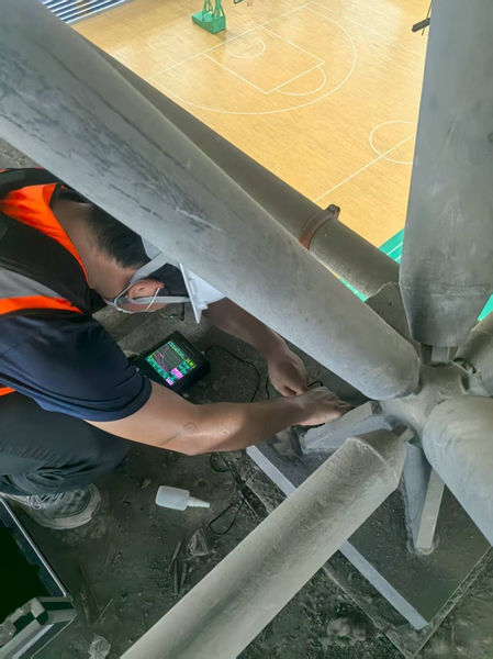 鋼結(jié)構(gòu)焊縫探傷檢測